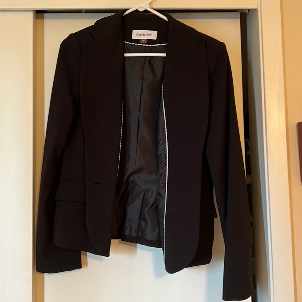 Calvin Klein Suit Jacket Size 8